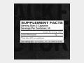 Jacked Factory - Creatine Monohydrate Capsules - Supplement Facts