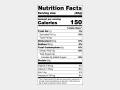 Sahara Supplements - Whey Supreme - Frothy Vanilla - Nutritional Facts