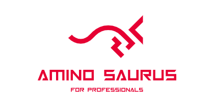 Amino Saurus - informed choice - logo