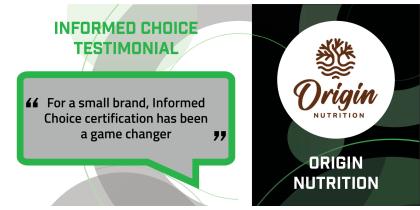 Success Story - Origin Nutrition