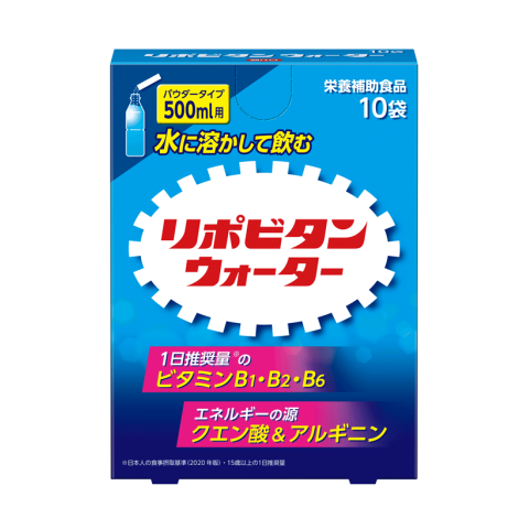 Lipovitan Water packaging