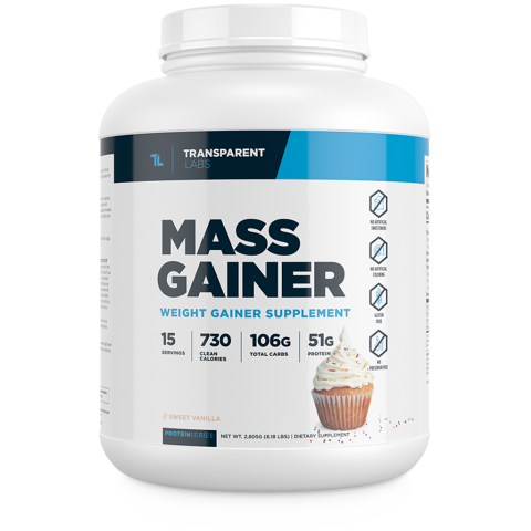 Transparent Labs - Mass Gainer - Weight Gainer Supplement