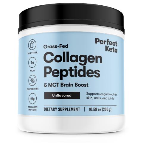 Perfect Keto - Collagen Peptides & MCT Brain Boost
