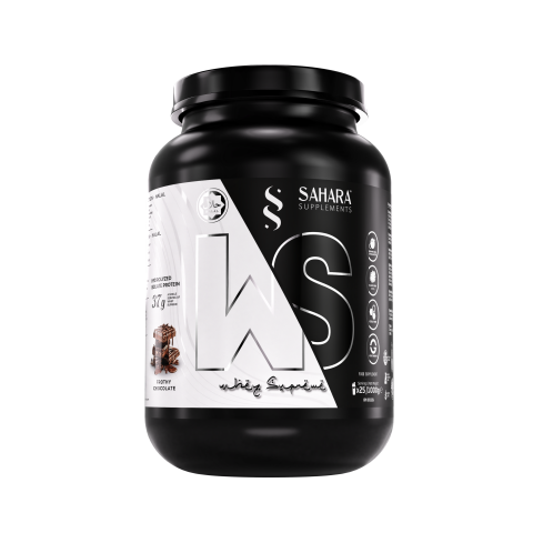 Sahara Supplements - Whey Supreme - Frothy Chocolate - Front