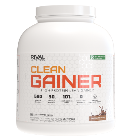 Rival Nutrition - Naturally Flavored Clean Gainer - 5lb Chocolate Fudge