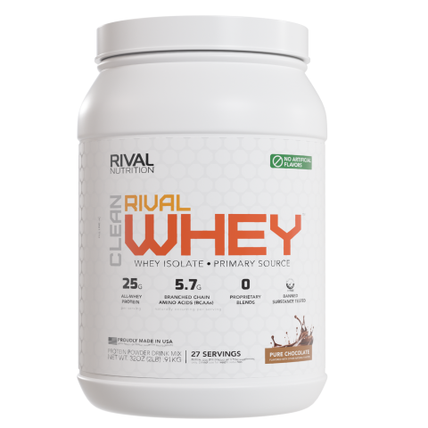 Rival Nutrition - Clean Rival Whey - 2lb Chocolate