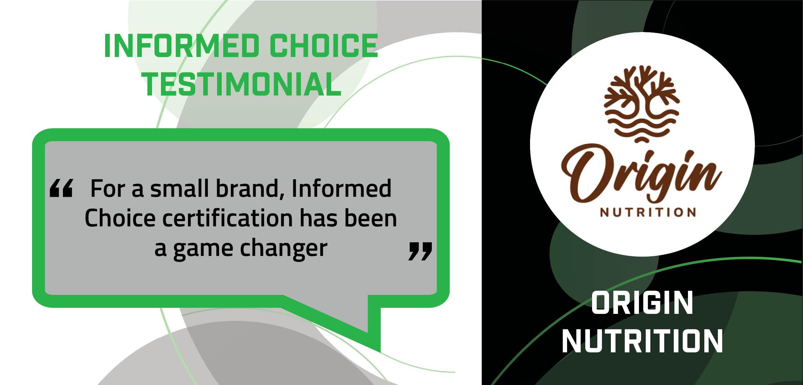 Success Story - Origin Nutrition